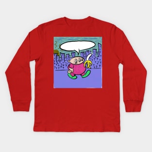 Triclops Kids Long Sleeve T-Shirt